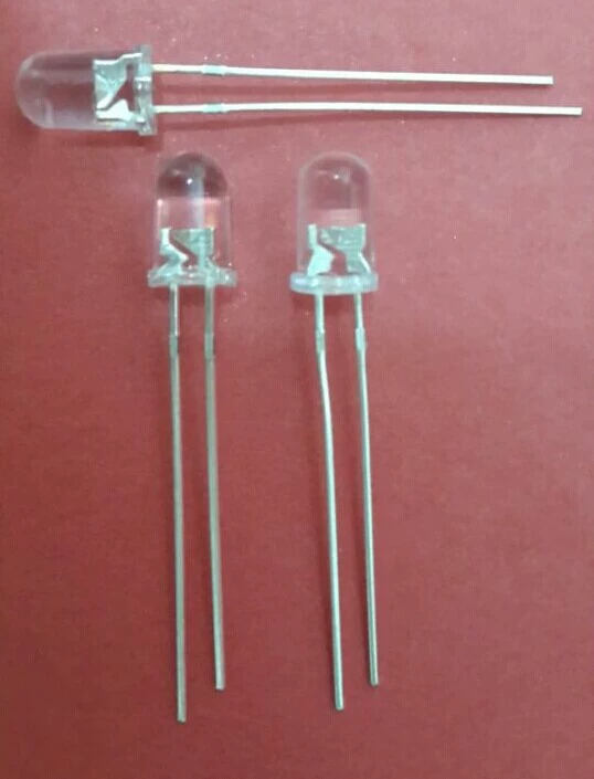 Ультра-яркий F5 красный желтый зеленый двухцветный прозрачный бесконечный светодиодный светоизлучает трубку 5MM красный поп двухцветный светодиодный шарик с двумя ногами