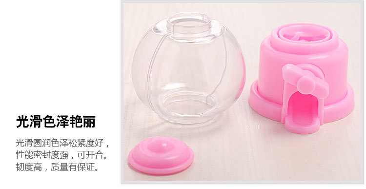 Wedding products: Wedding creative gumball machine, wedding candy box, plastic candy machine, children's toys, rotating gumball machine, stationery, gift packaging detail image 8