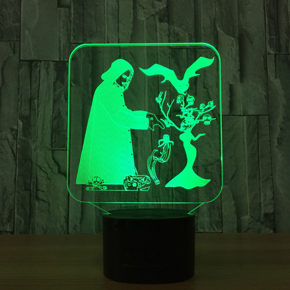 创意节能 智能家居LED灯 触摸USB充电