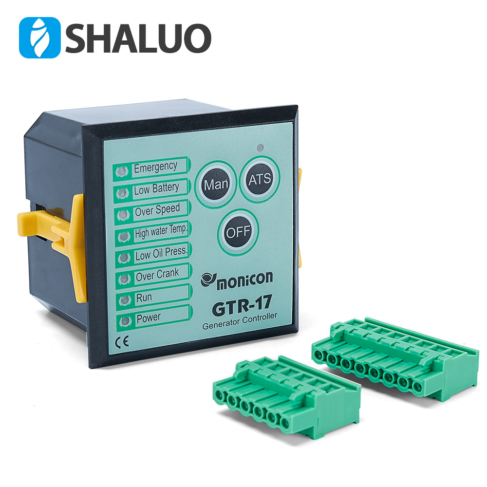 宏晋GTR17柴油发电机组控制器 中英文版自动化控制模块 四保护