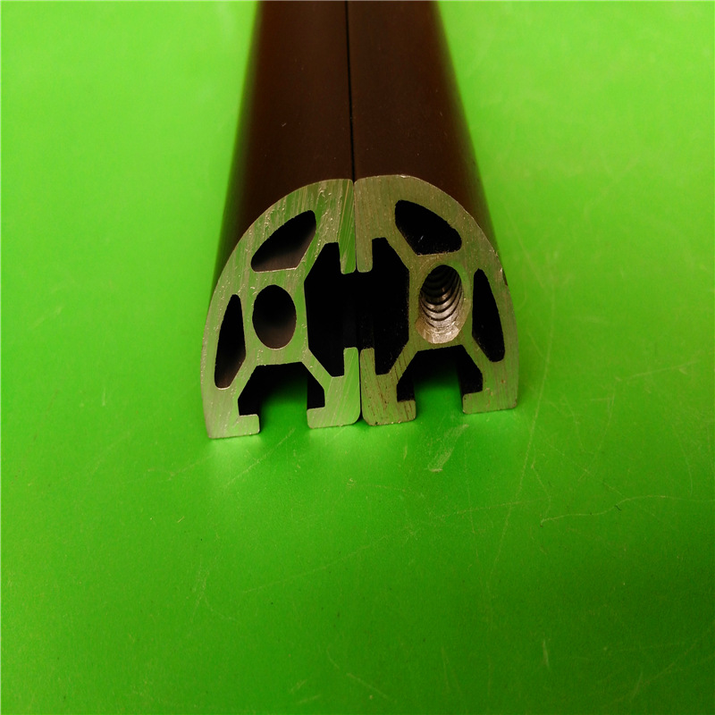 工业铝合金型材异形铝合金来图定制6061阳极处理硬质氧化铝型材