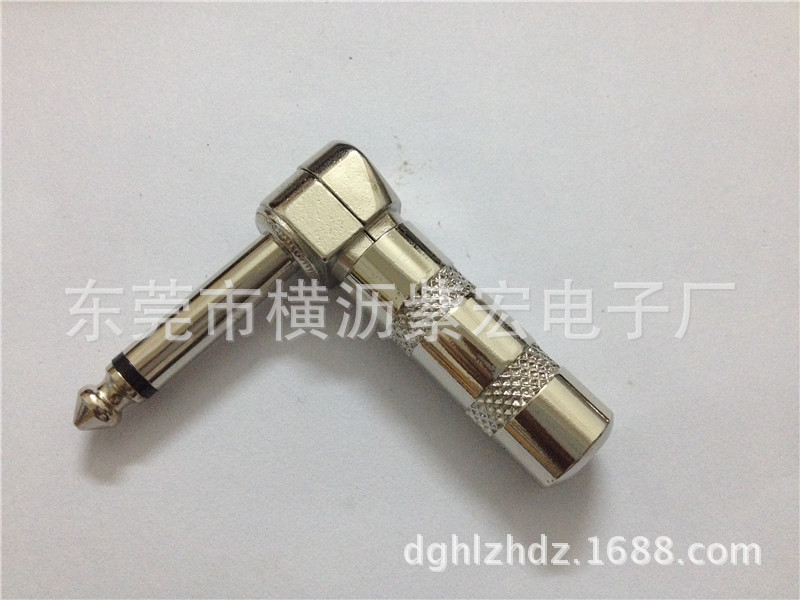 广东供应 6.35插头/免焊 6.35立体 单声道 6.5音频插头 6.3高品质