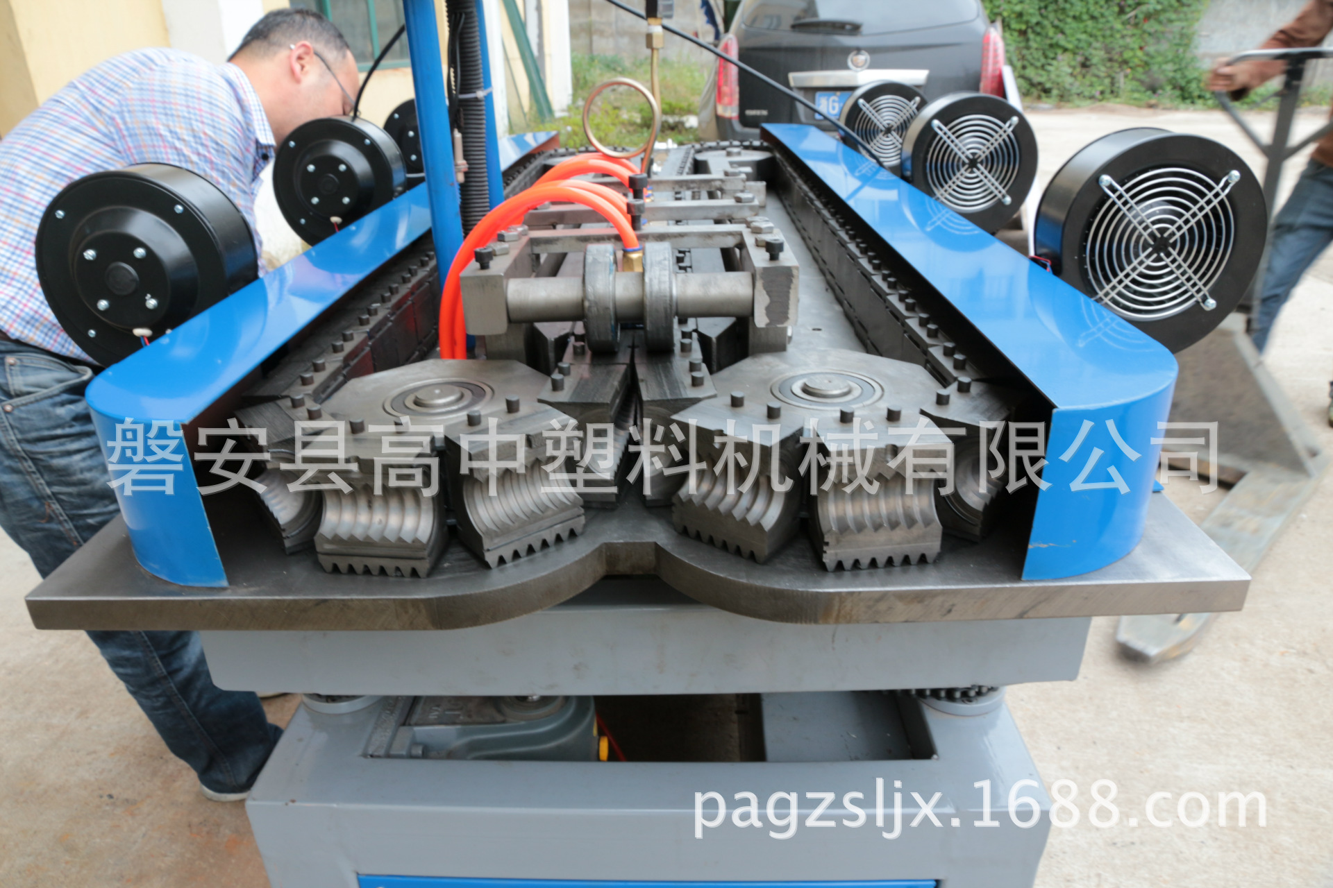 [热]塑料波纹管设备 塑料波纹管机器 塑料波纹管成型机