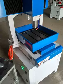 小型数控石材雕刻机玉石玛瑙瓷砖印章 带水槽 雕刻机多少钱