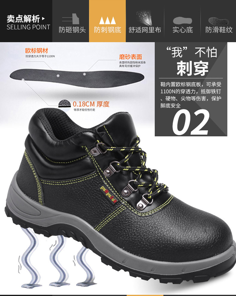 Chaussures de sécurité - Anti-fracassant - Ref 3404824 Image 4