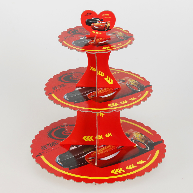 蛋糕架-汽车总动员