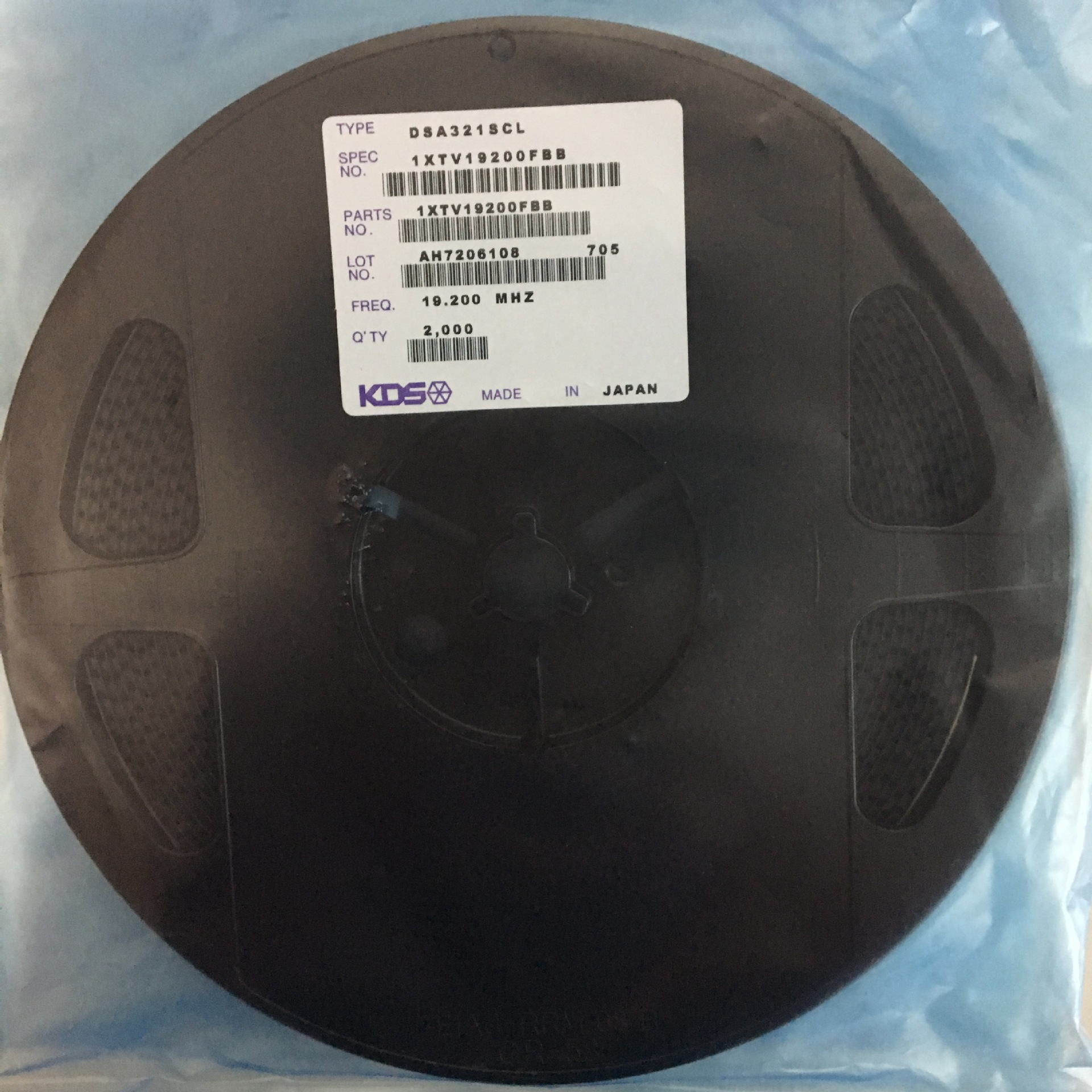 ���ڹ�ӦKDS  VC-TCXO  19.2MHZ  DSA321SCL/1XTV19200FBB