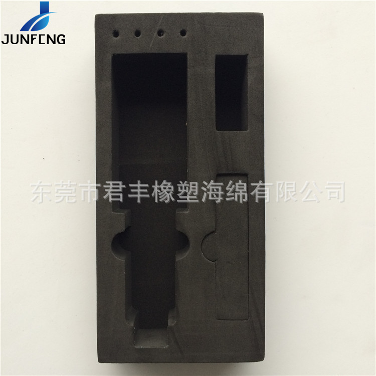 EVA黑白彩色泡绵 自行车支架防震包装内衬 EVA泡棉包装盒内托