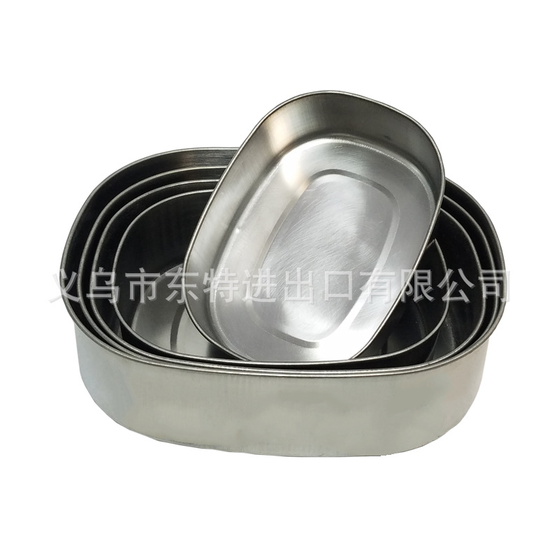 Factory direct sales of stainless steel square 5-piece set of food storage boxes, sealed boxes for grains and dried fruits, gift sets of food storage boxes detail image 8