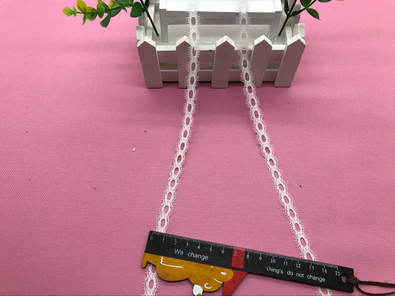 蕾丝花边无弹花边锦纶花边厂家直销长期现货供应 141 宽度1.3CM