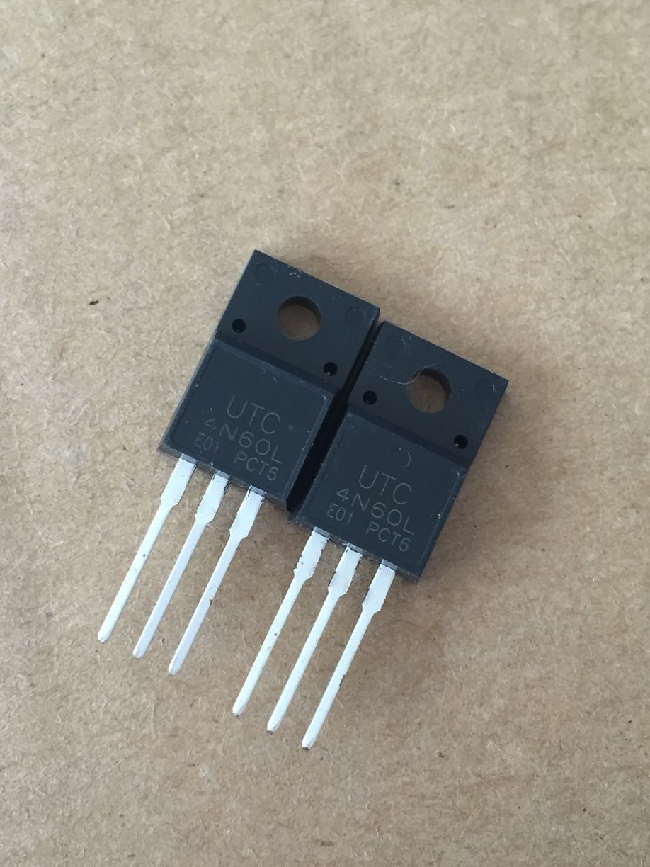进口原装UTC4N60L 4N60L 4N60 4A/600V 场效应管MOSFE TO-220F