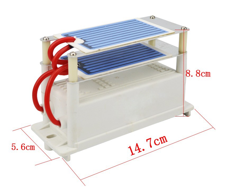定做 7克一体式臭氧发生器 防潮片臭氧机配件 杀菌消毒除异味甲醛