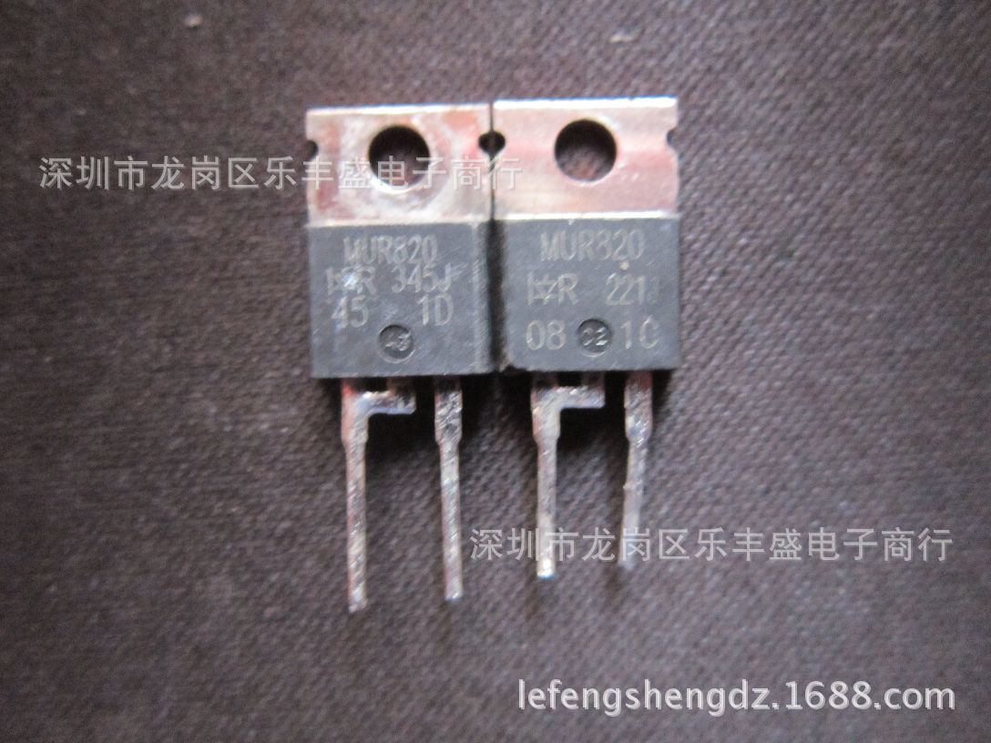 MUR820 拆机IR TO-220-2 快恢复二极管 8A 200V