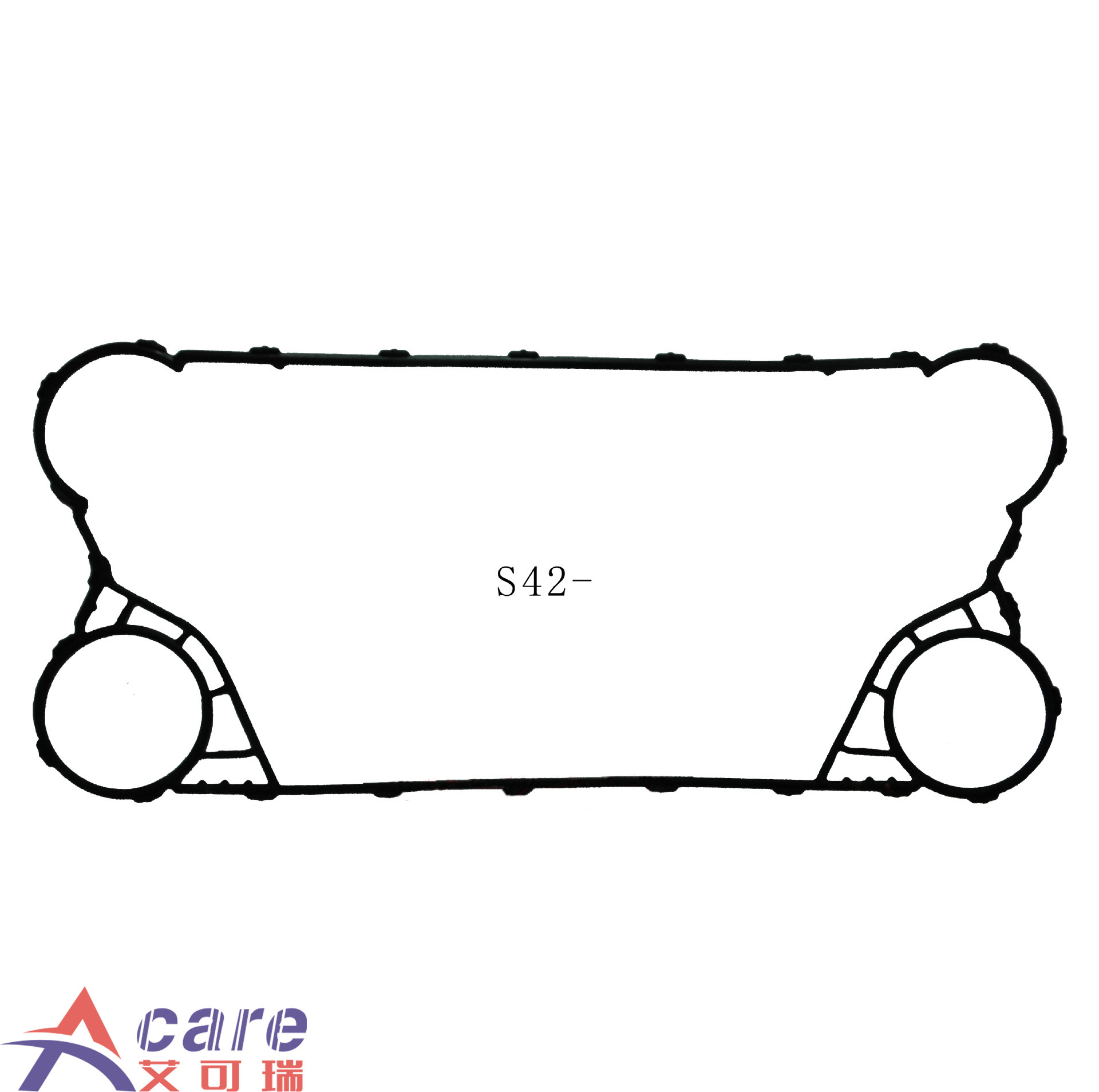 漯河Sondex S42 冷轧机板式冷却器密封垫片 胶条