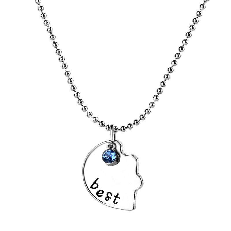 New fashion good friend three-piece Best FriendsForever love accessories necklace
