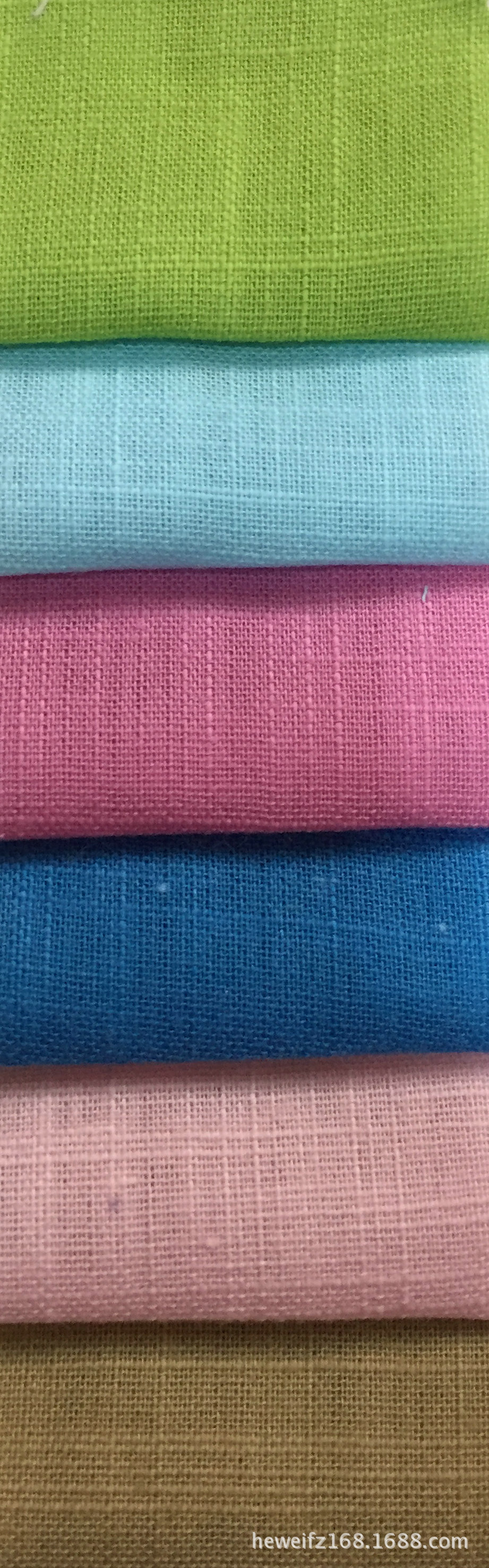 厂价直销  F6361  现货供应 麻棉竹节  高档时尚男女服装棉麻面料