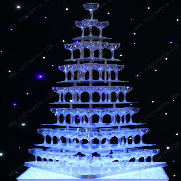 厂家亚克力有机玻璃展示架商品货架香槟架