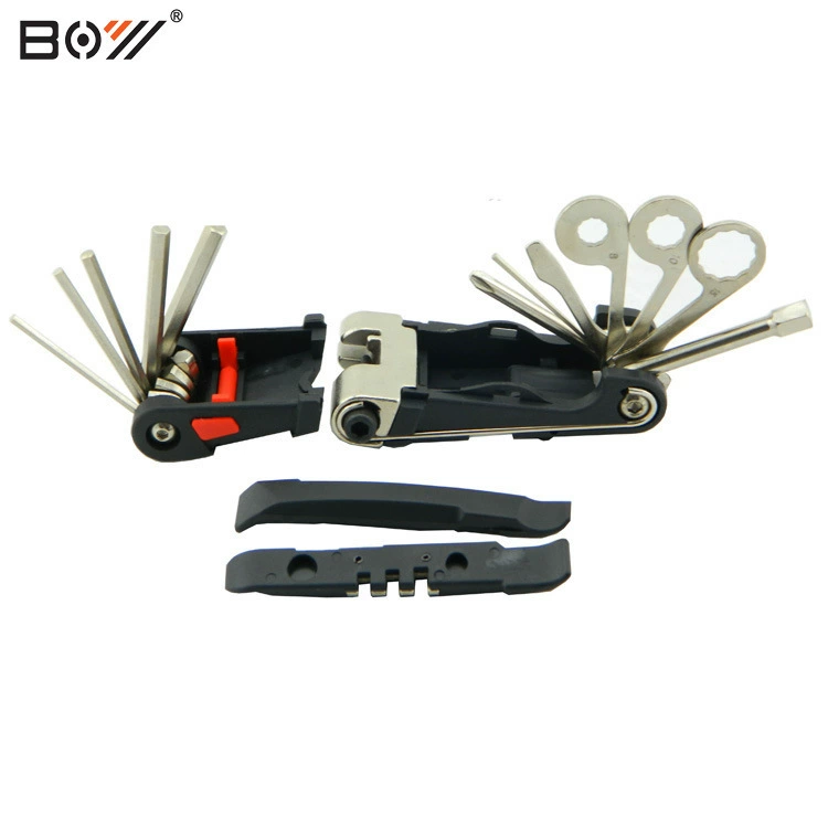  BOY bicycle combo tool hexagonal mountain bike folding tool Repair tool 8020A