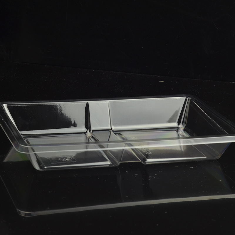 超市透明pet水果蔬菜包装盒 一次性环保水果蔬菜保鲜盒定制厂家