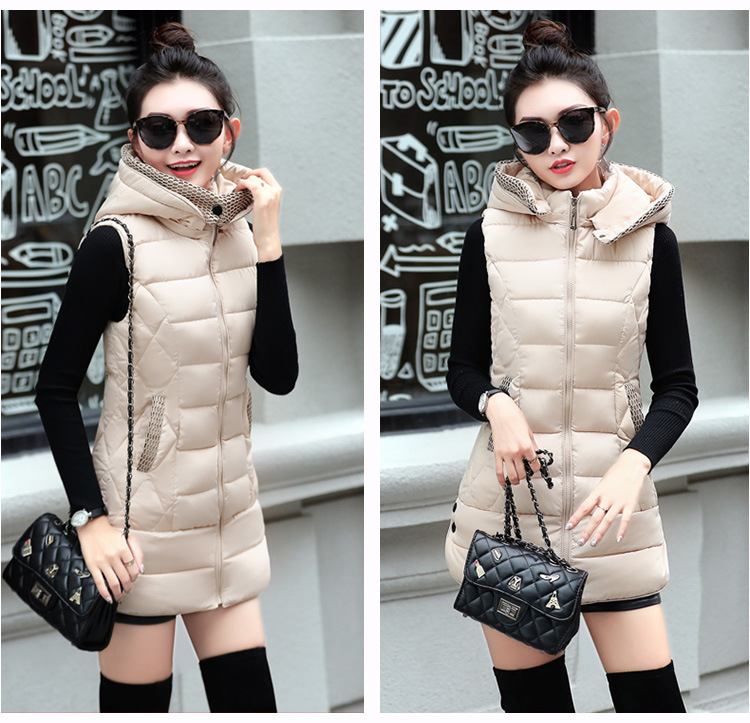 Gilet femme en Mélange de coton - Ref 3318181 Image 32