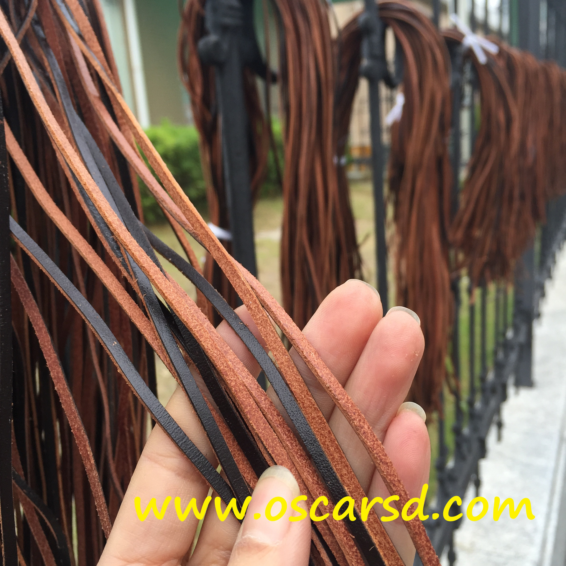 ox warble genuine leather Various Specifications Requirement Customize Shenzhen Oscar brand Manufactor