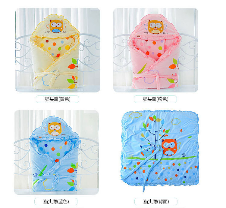 婴儿抱被