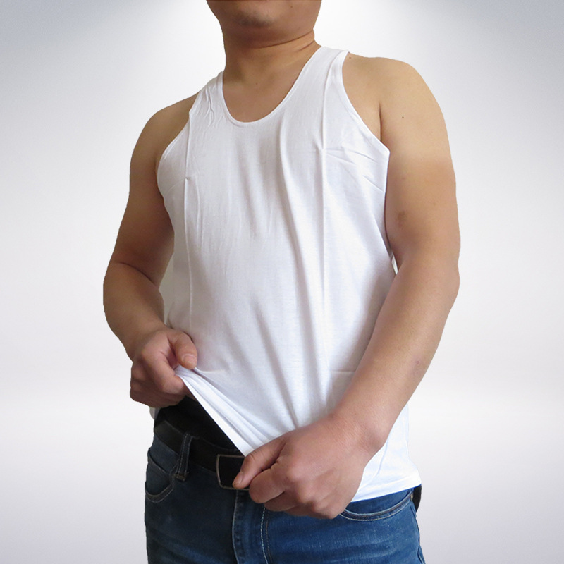 direct deal man pure cotton vest Middle and old age vest Versatile man vest On behalf of Sweatcloth vest