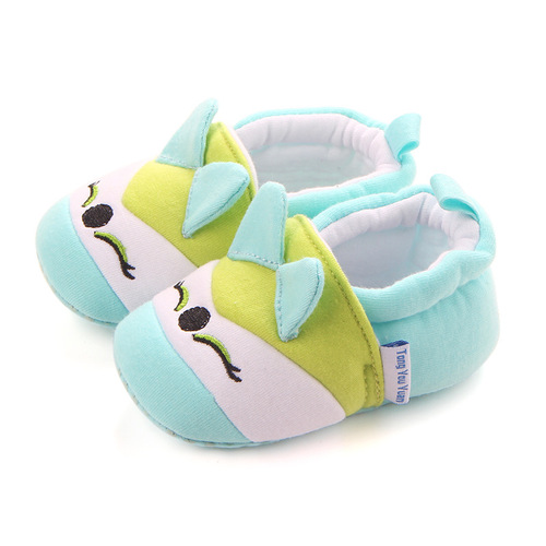 Spring and Autumn New Style Cute Baby Non-Falling Shoes Foreign Trade Soft Sole Non-Slip Baby Toddler Shoes 0758