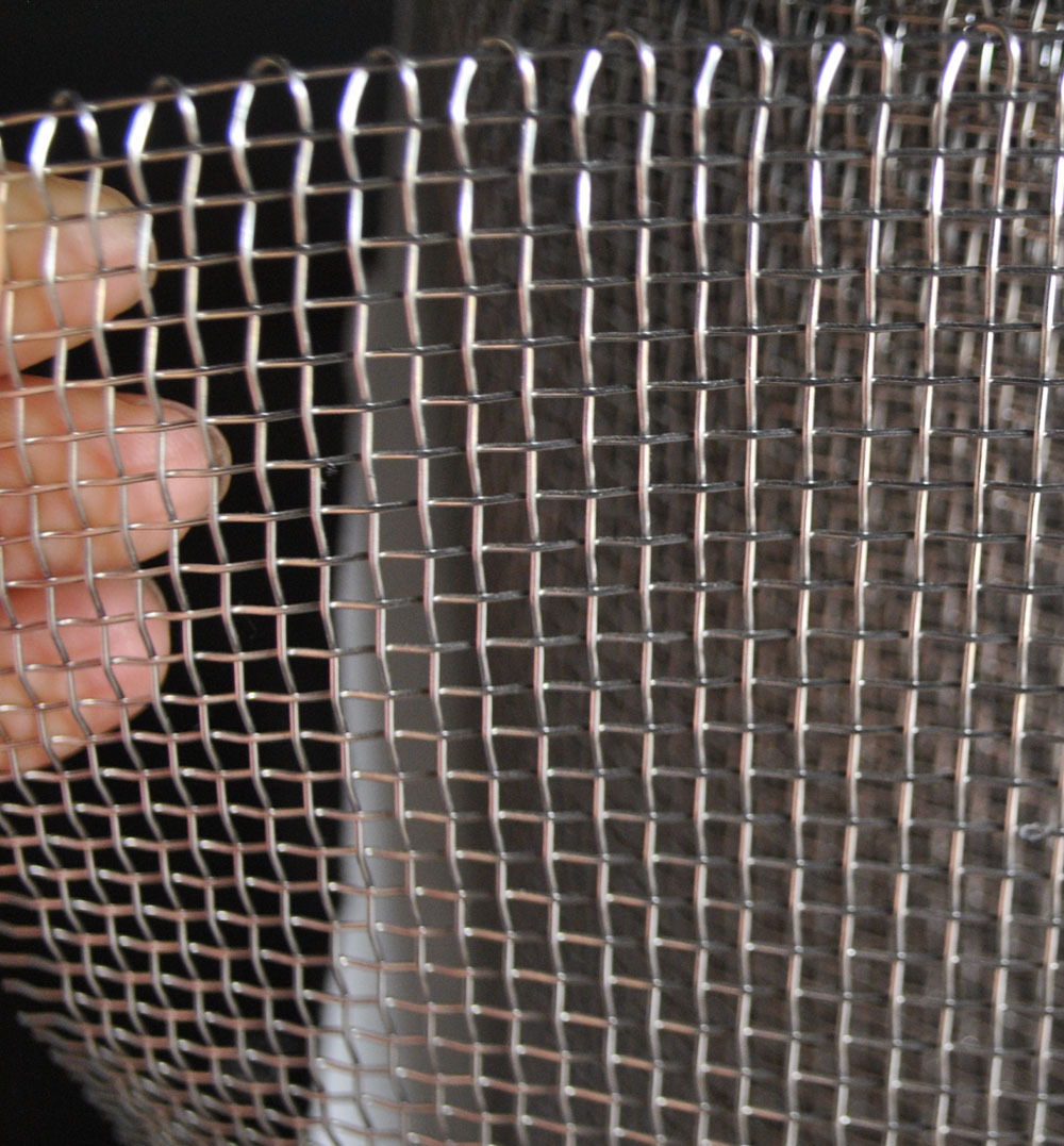 5mm 网孔不锈钢网丝网筛网滤网网布304钢网1mm丝径