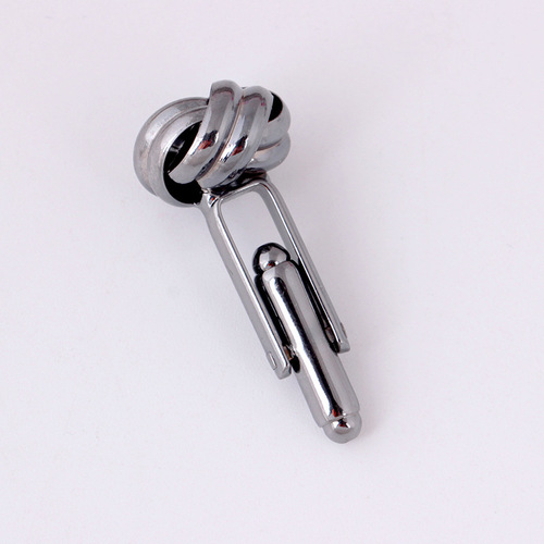 New Hot Selling Men's Elegant Style Cable French Collar Pin Pattern Cufflinks Manufacturer Accessory Wholesale
