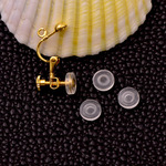 厂家混批diy手工耳饰配件 耳夹防痛垫 透明塑料软耳垫首饰配件