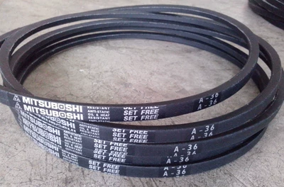 Imported triangle belt A32/A33/A34/A35/A36/A37/A38/A39 (Avtomobil ötürücü kəmərləri)