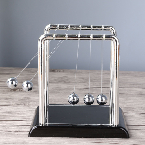 Newton pendulum billiard ball creative home gift living room crafts energy conservation model balance ball chaos pendulum wholesale