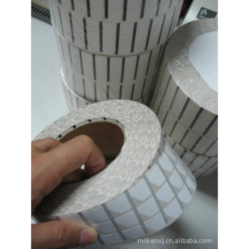 厂家非标彩印安化县FASSON法森牌AW2140标签 22.5*13MM*2列二维码