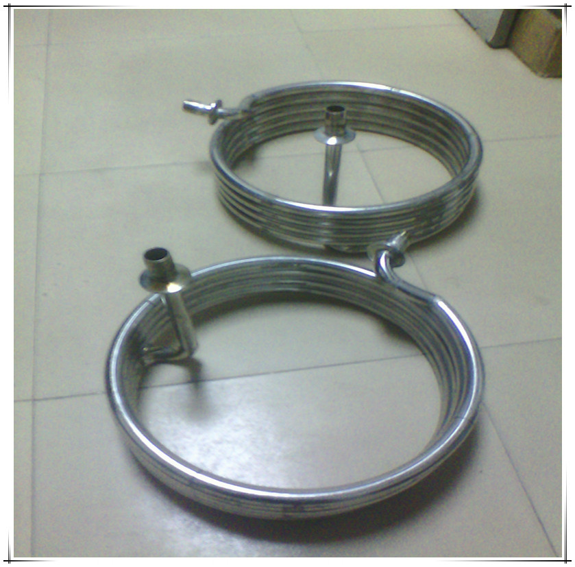 广州市纯钛管式换热器批发异形件钛螺旋生产钛圈管批发各种弯管