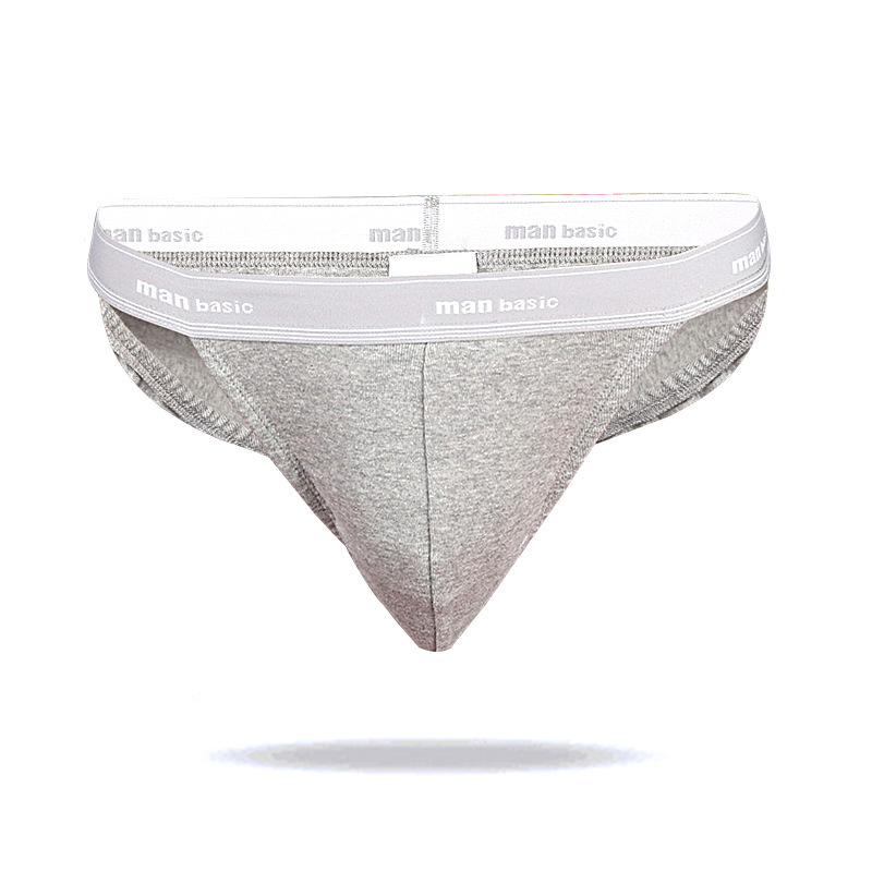 Men's briefs cotton combed cotton sexy stretch breathable loose underwear men's manufacturers wholesale [micro supply]]