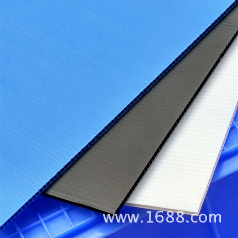 东莞批发供应各地新料PP中空板 瓦楞板货架塑料隔板 可咨询