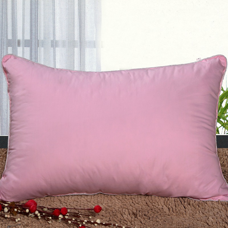 纯棉羽丝绒枕芯柔软舒适厂家直销酒店枕头纯白宾馆枕可定制可代发