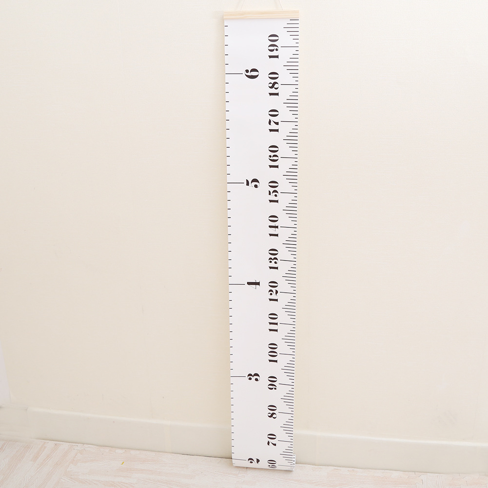 Height ruler wall photography props