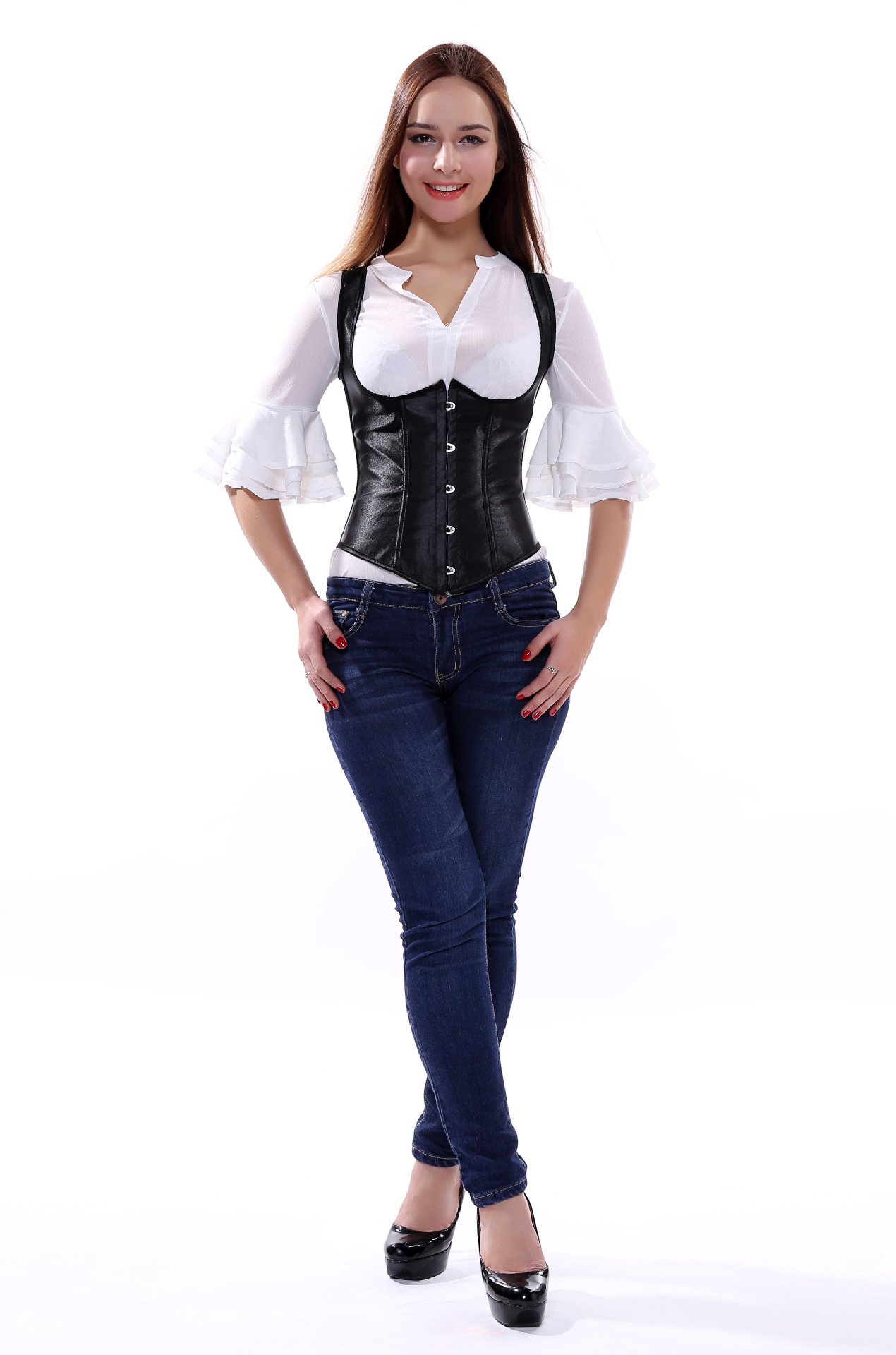 Stylish Bodysuit Front View