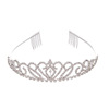 Accessory for bride, hairgrip, fashionable trend metal headband, new collection