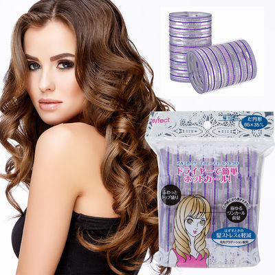 Volume bangs Air volume Oval Curls Curlers lengthen heat conduction Self-adhesive hair volume Hair core
