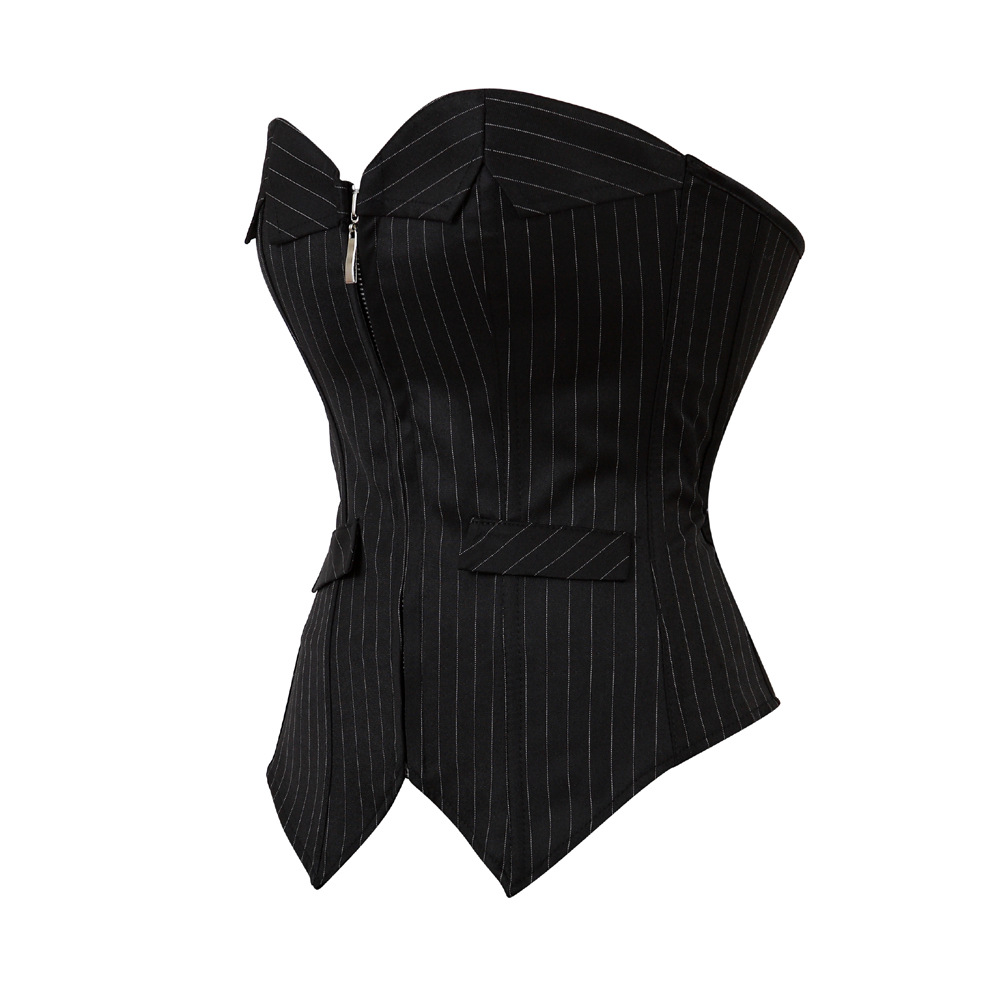 Black Striped Bodysuit 2