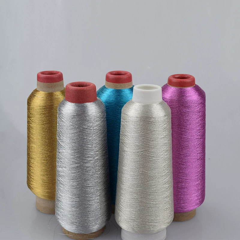 Silk threads with tassels, gold and silver, with embroidery