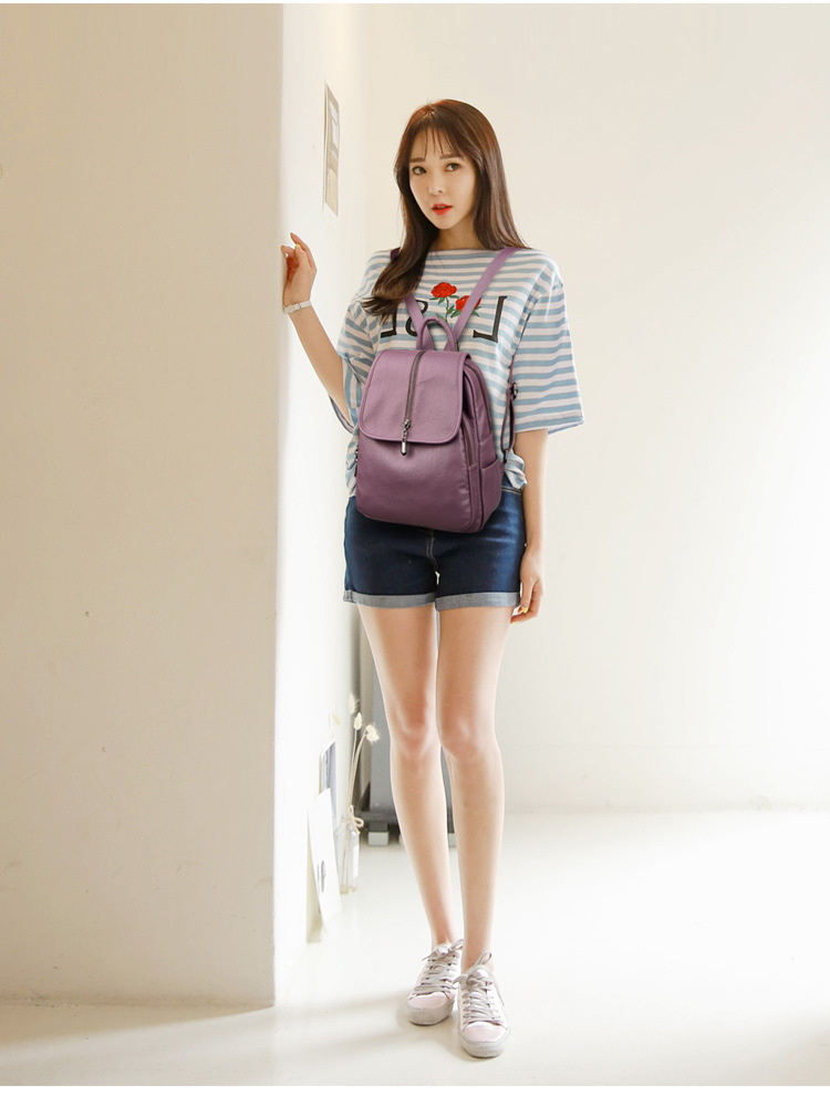 2024 nouveau sac à bandoulière femme visage doux polyvalent édition coréenne loisirs voyage grand sac simple épaule double usage sac grande capacité sac à dos_voghion.com