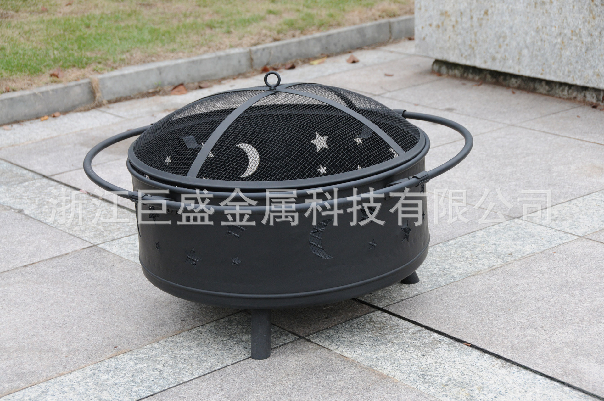 木炭火盆 铁质火盆 户外火盆 烧烤火盆 专业邮购包装 庭院家具-阿里巴巴