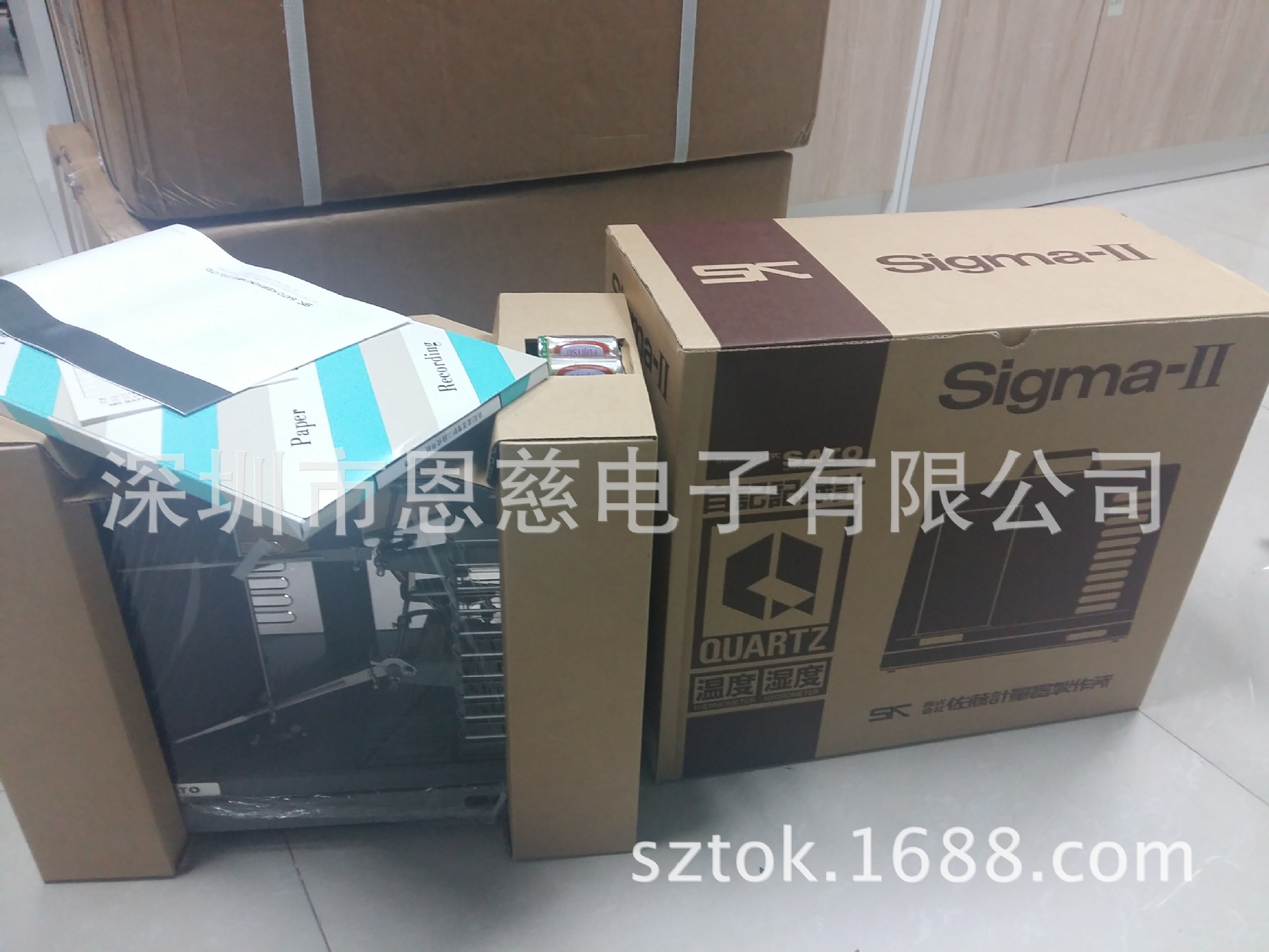 7210-00温湿度记录仪日本SATO佐藤自记式温湿度记录仪温湿度计