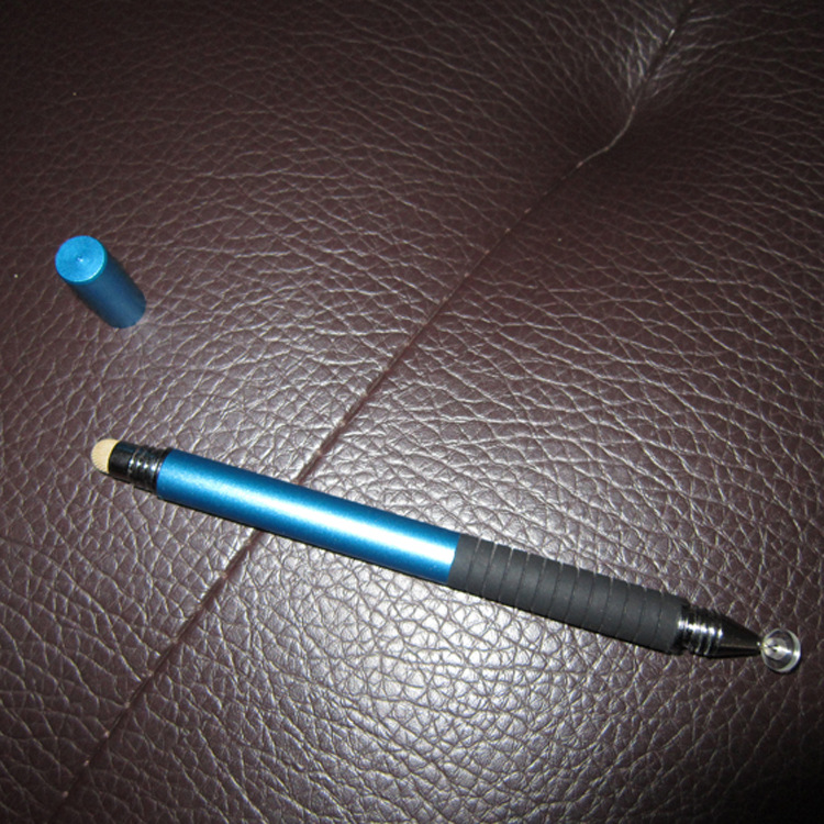 Stylus transparent sucker disk Cloth head Metal Capacitive pen Tablet PC Stylus Foreign trade