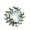 Fashionable green retro brooch from pearl lapel pin