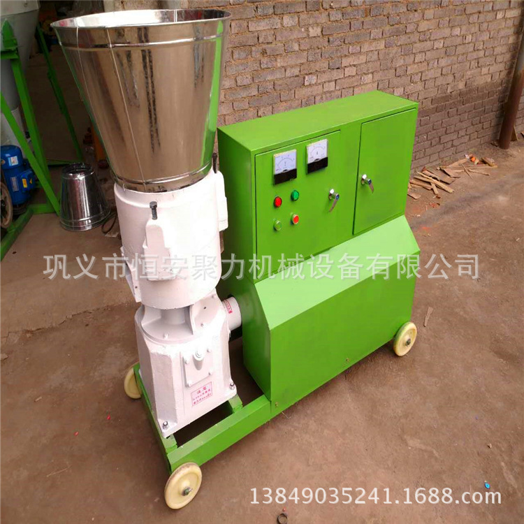 现货供应 饲料颗粒机 鸡鸭鹅猪牛羊颗粒机设计合理操作简便